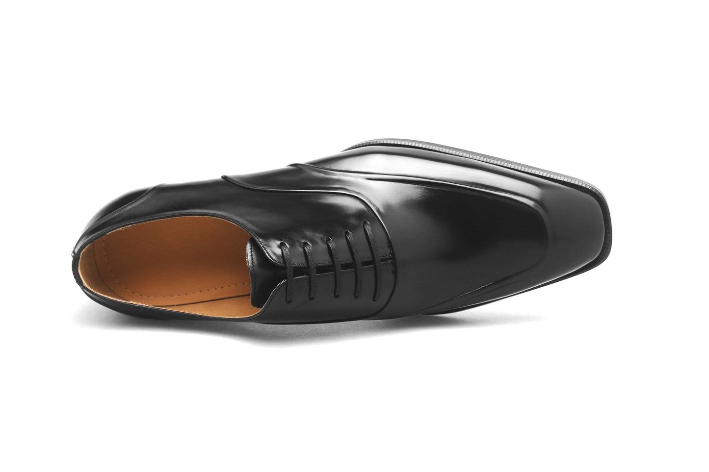 Polished Patina Brown Dual Apron Leather Dress Shoes | Hides&Cult
