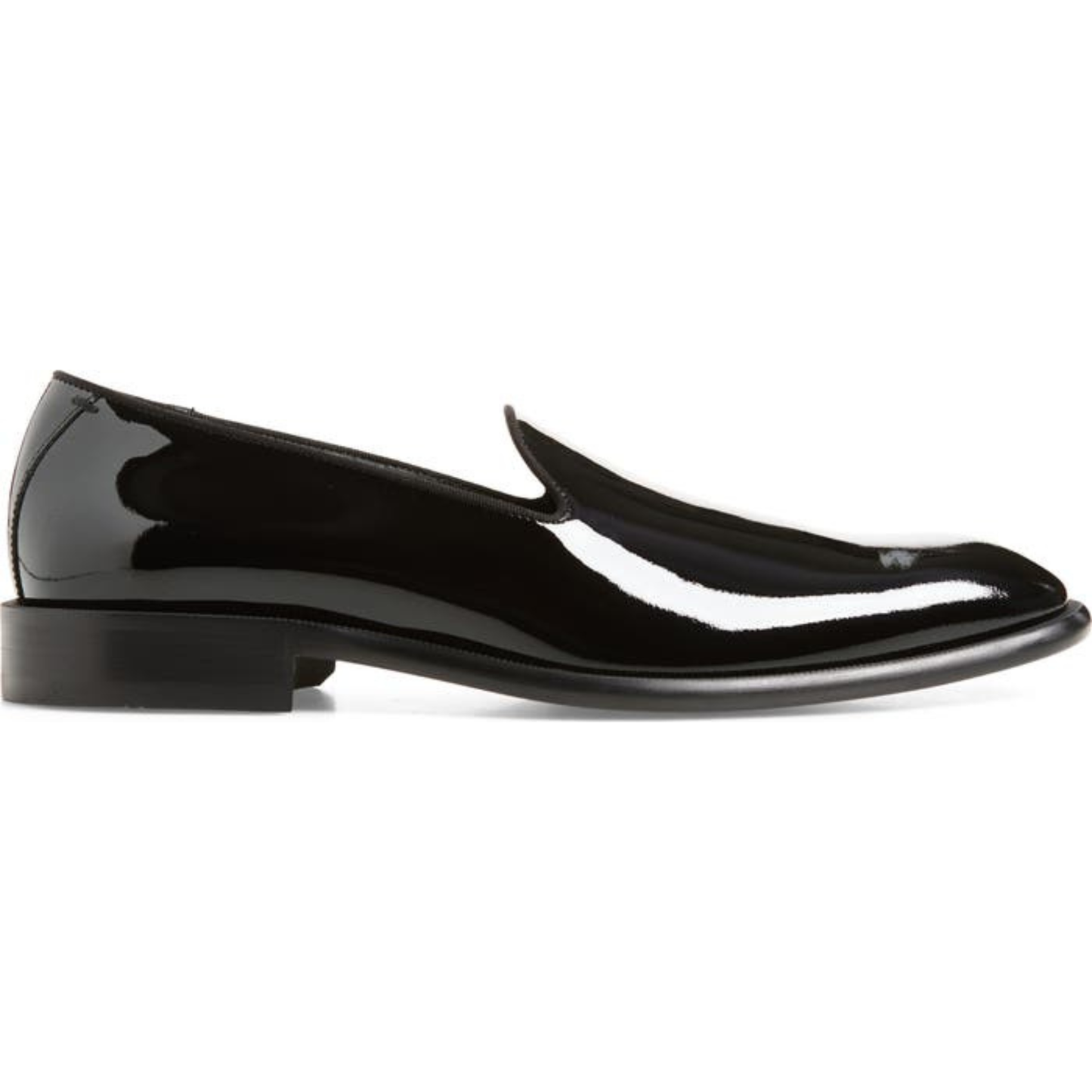 Black Patent Leather SlipOns | Hides&Cult