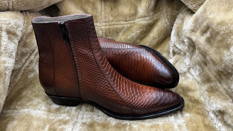 Python High Ankle Boots | Hides&Cult