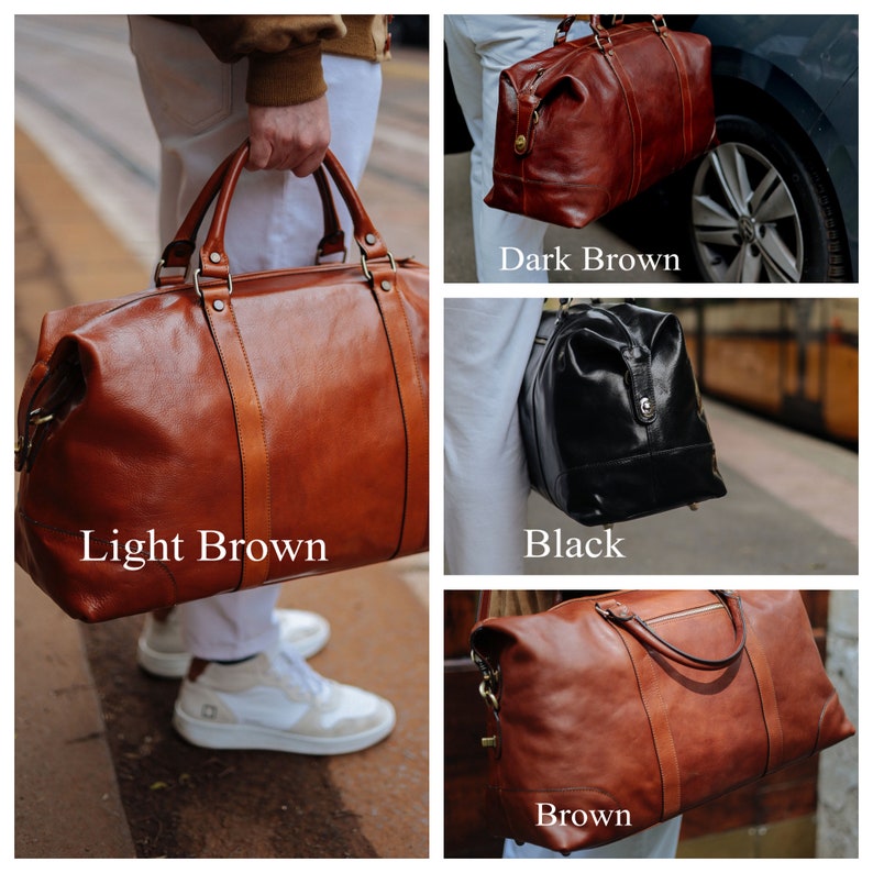 Genuine Leather Duffle Bag | Hides & Cult