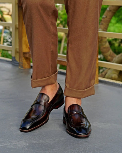 Black Penny Loafers | Hides&Cult