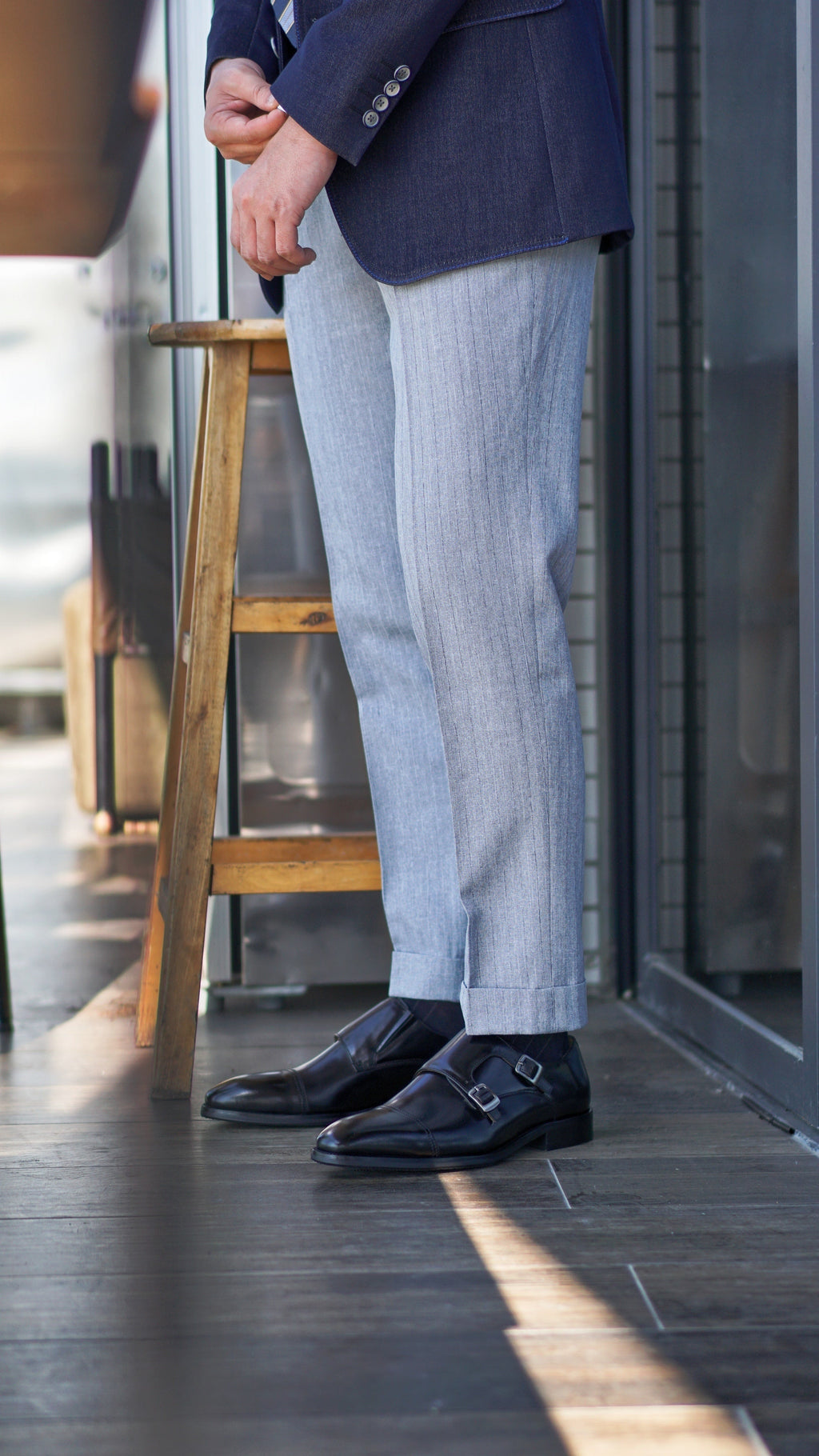 Brown Double Monk Strap Shoes | Hides&Cult