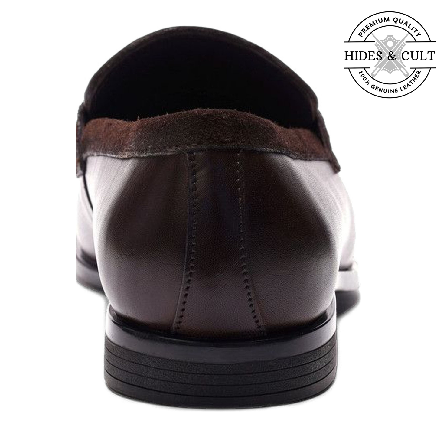 Classic Brown Leather Moccasin Loafers | Hides&Cult