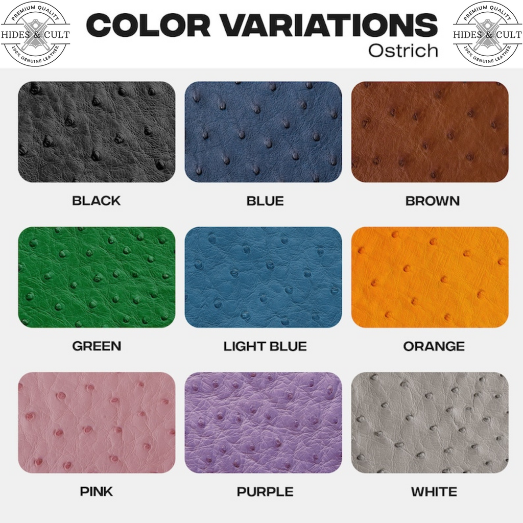 Luxury Pink Ostrich Print Shockproof Genuine Leather Iphone Case