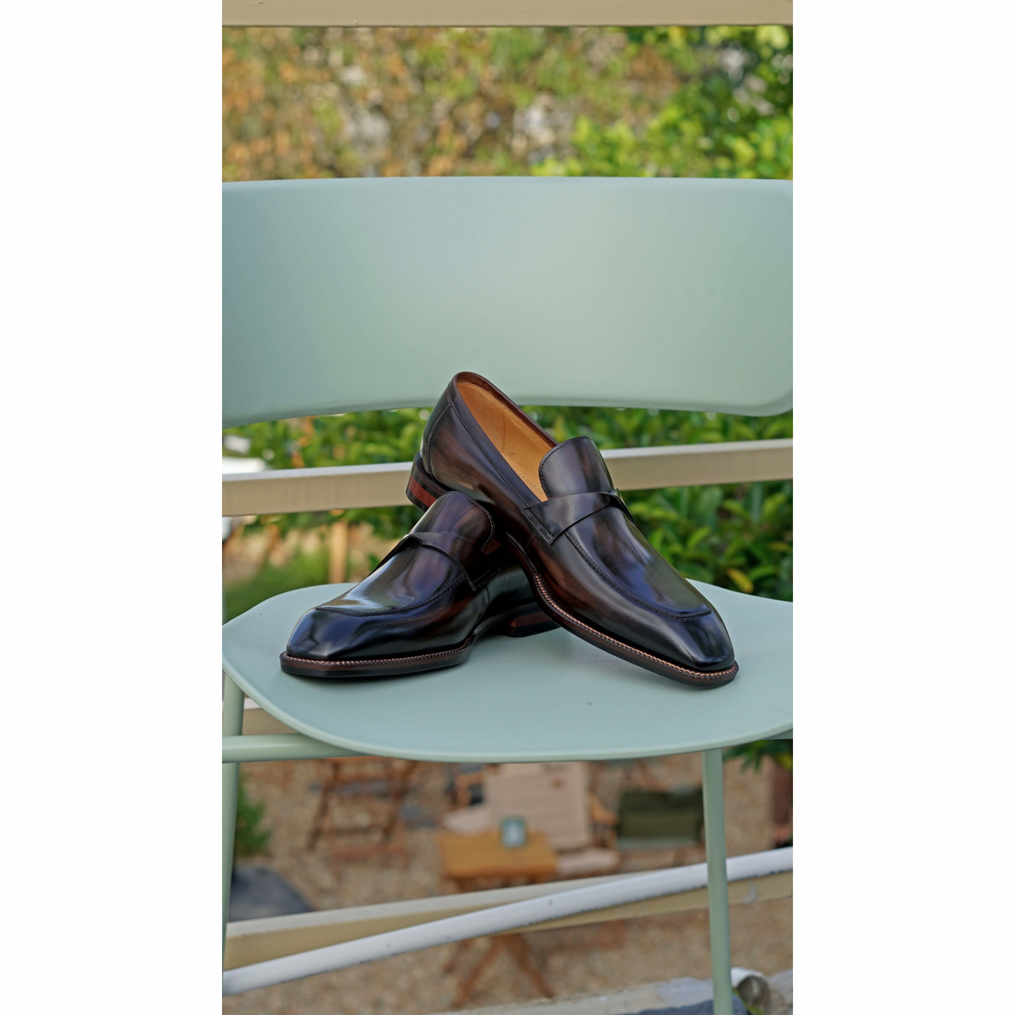 Dark Brown Patina Loafers | Hides&Cult
