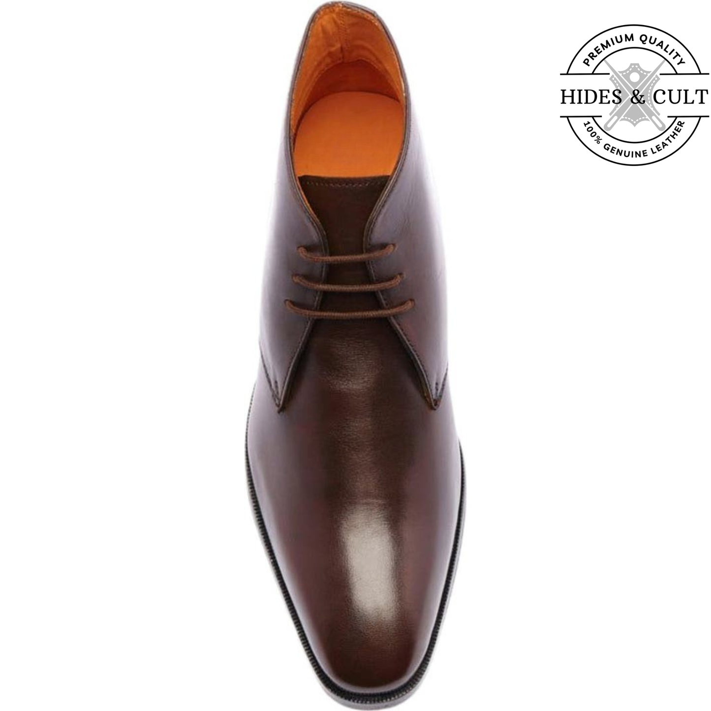 Brown Durable Leather Chukka Boots | Hides&Cult
