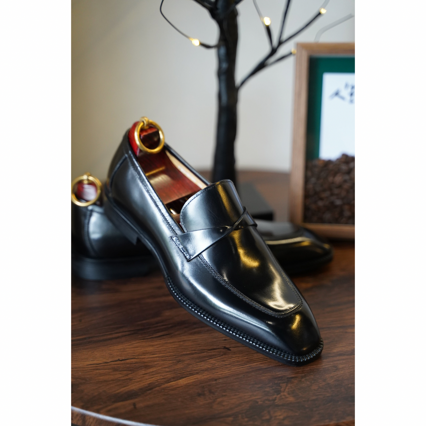 Dark Brown Patina Loafers | Hides&Cult