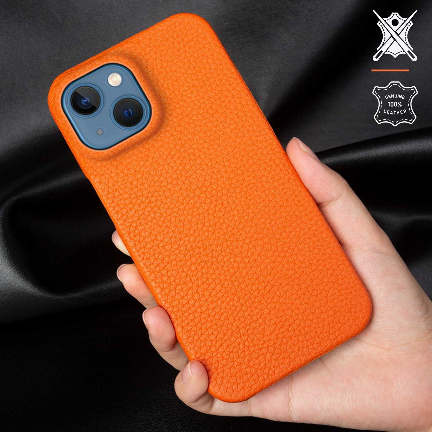 Genuine Leather Iphone 16 case cover