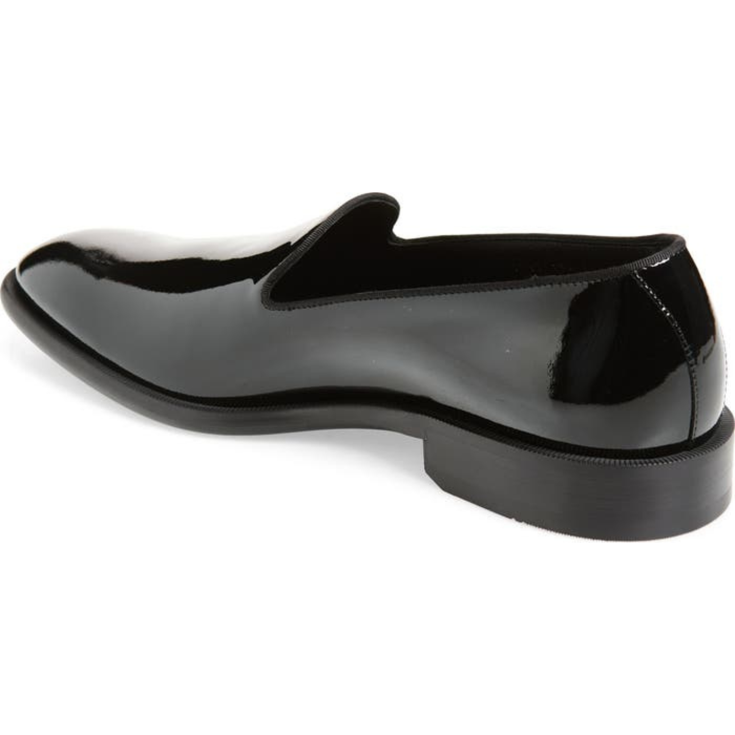 Black Patent Leather SlipOns | Hides&Cult