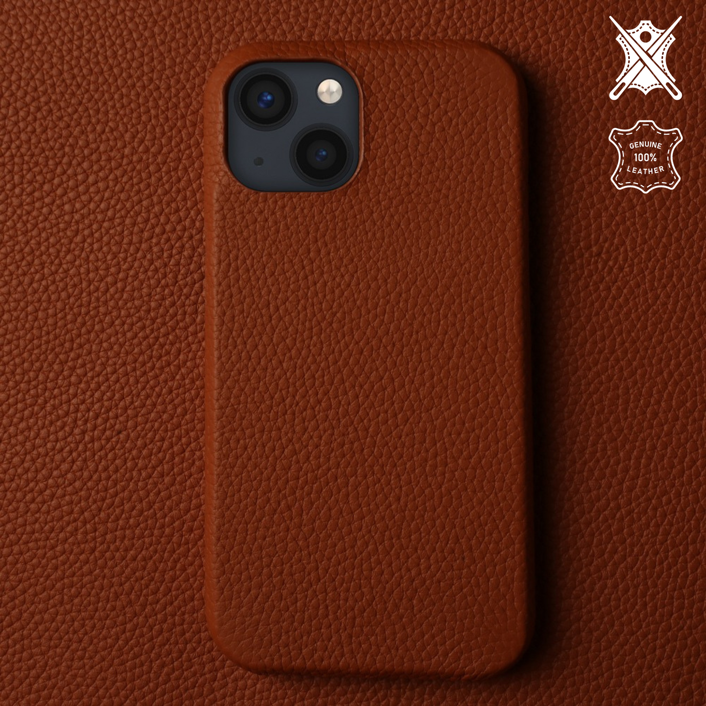 Genuine Leather Iphone 16 case cover