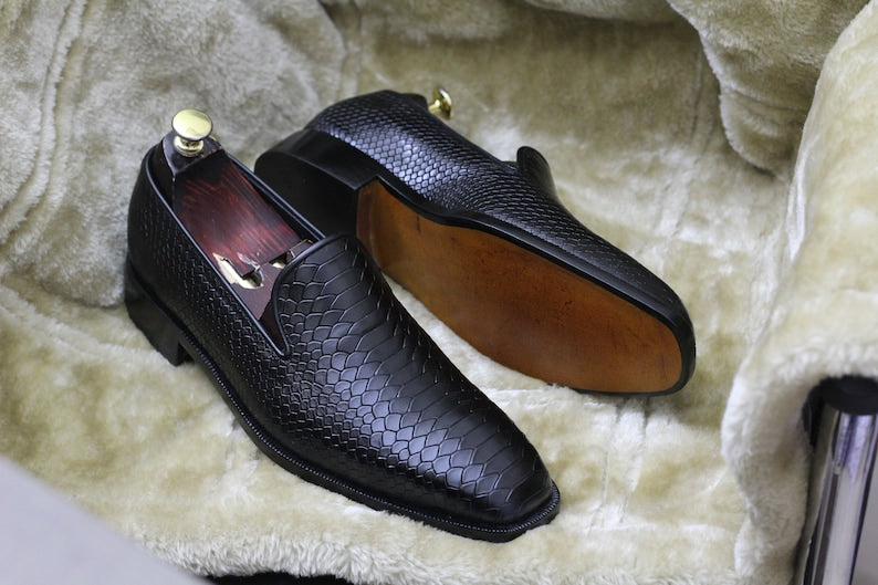 Python Slip On Loafers | Hides&Cult