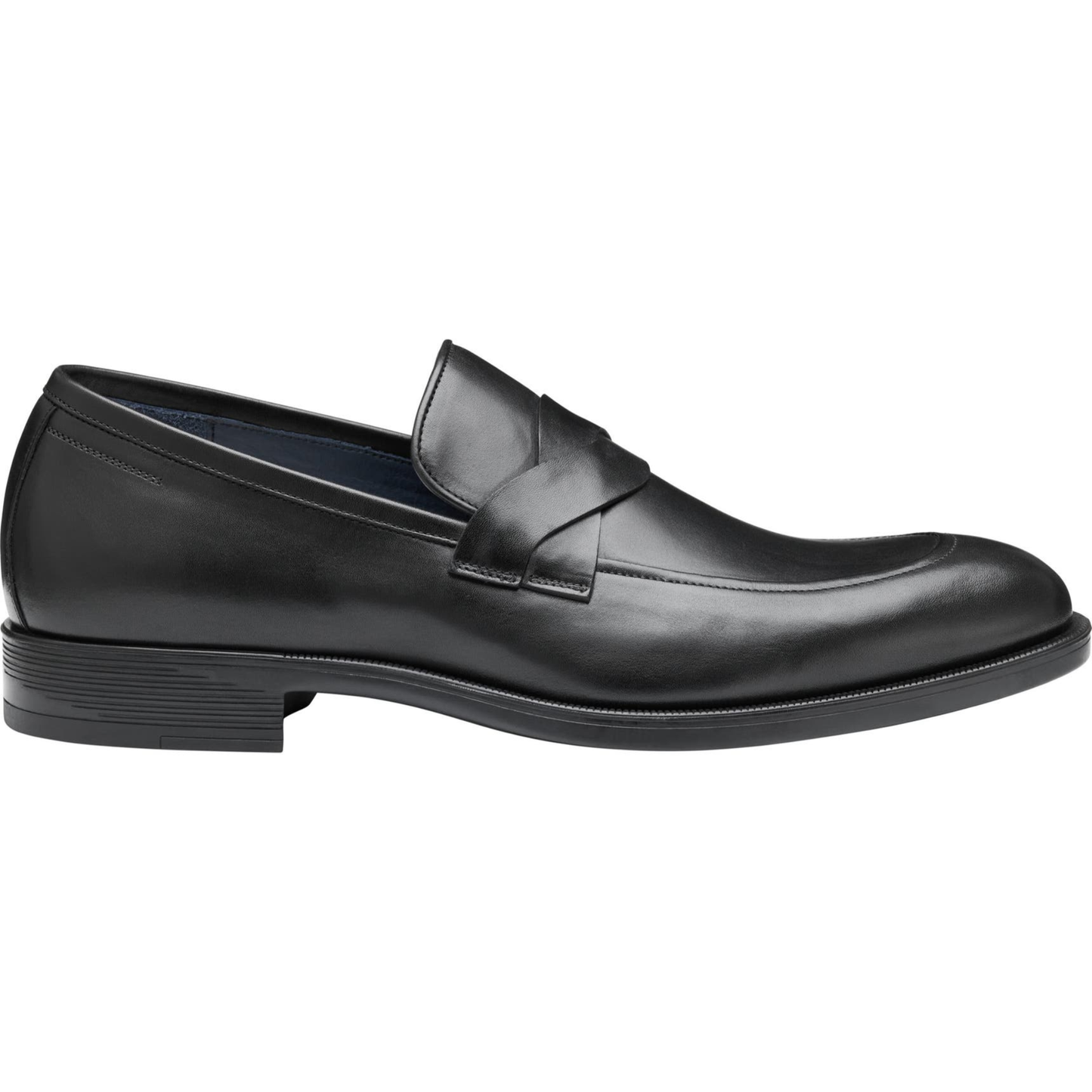 Black - Wave Saddle Leather SlipOns | Hides&Cult