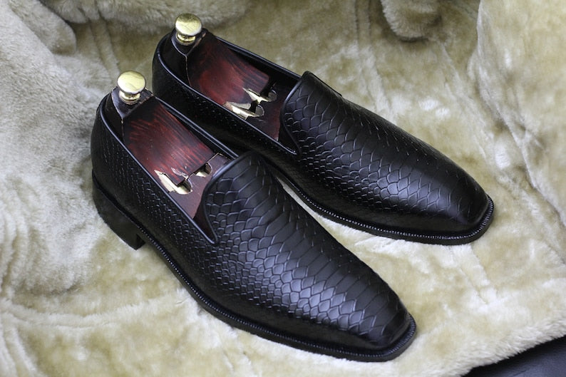 Python Slip On Loafers | Hides&Cult