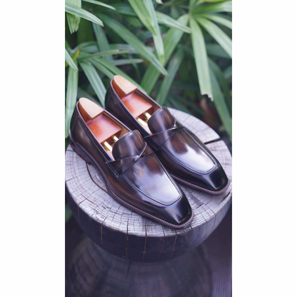 Black Penny Loafers | Hides&Cult