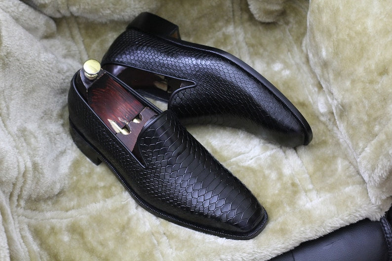 Python Slip On Loafers | Hides&Cult