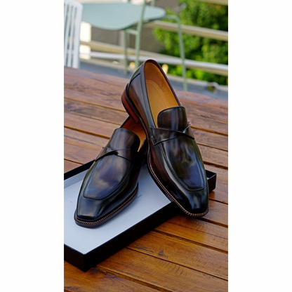 Black Penny Loafers | Hides&Cult