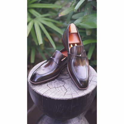 Black Penny Loafers | Hides&Cult