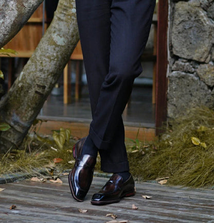 Black Penny Loafers | Hides&Cult