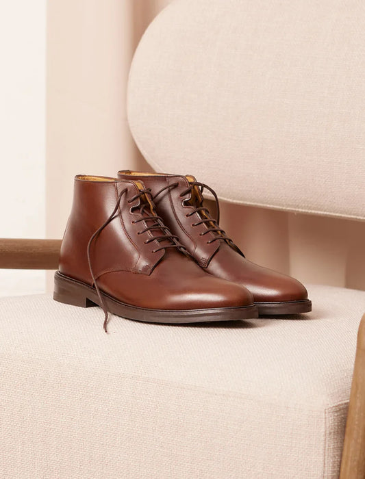 The Essential Chukka Boots - Solid Burgundy - Clearance Sale | Hides&Cult