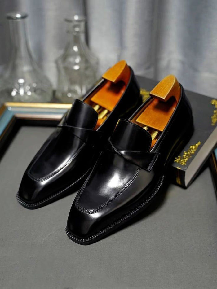 Dark Brown Patina Loafers | Hides&Cult