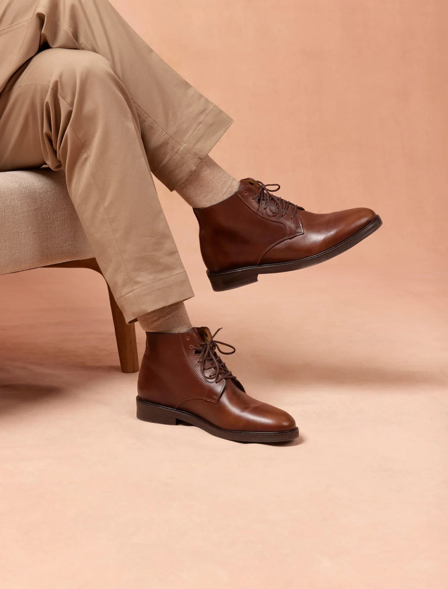 The Essential Chukka Boots - Solid Burgundy - Clearance Sale | Hides&Cult