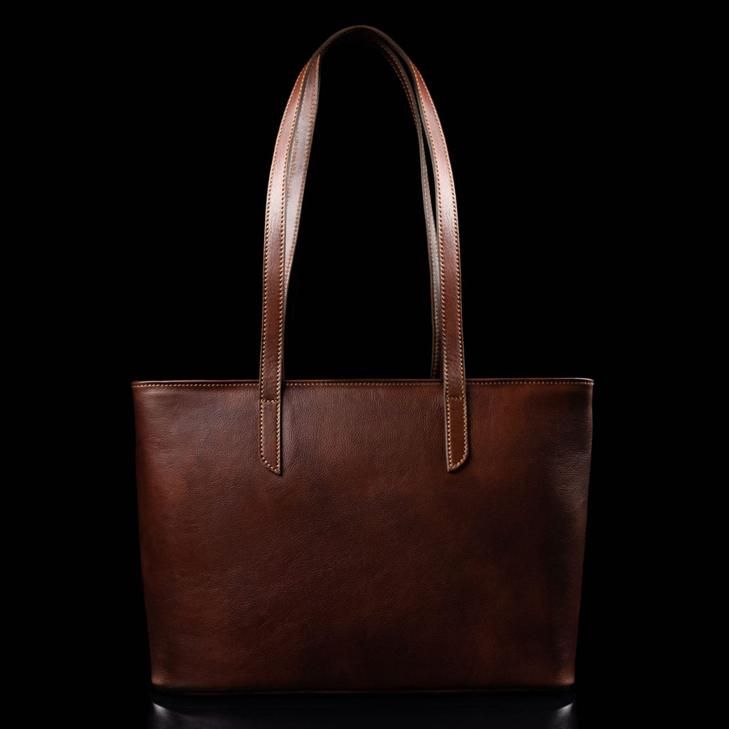 Vintage Leather Tote Bag