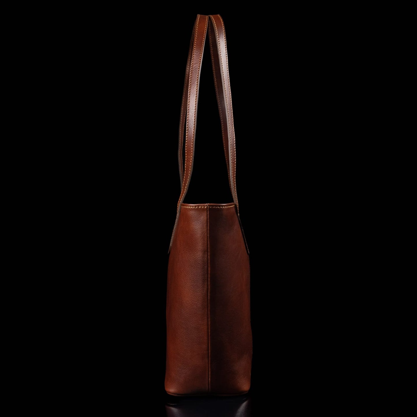 Vintage Leather Tote Bag