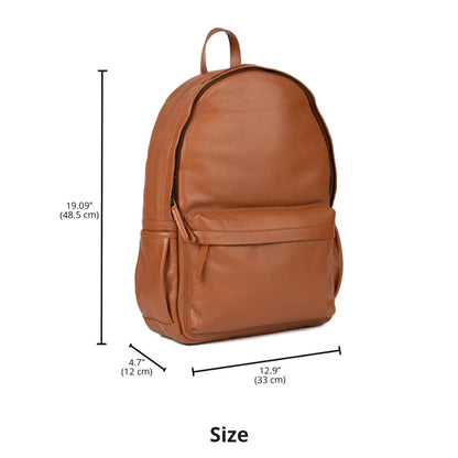 Travel Leather Backpack