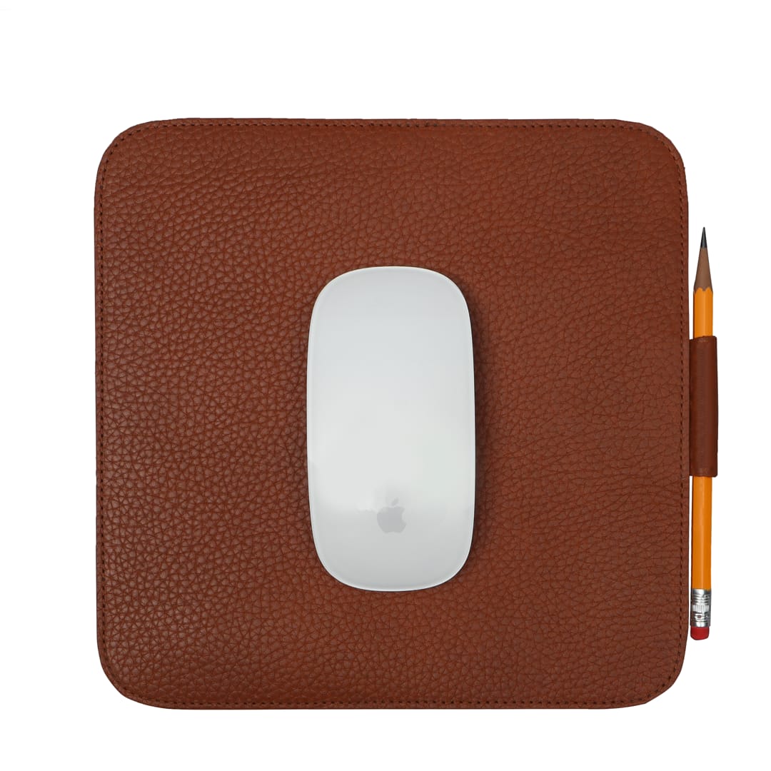 Full Grain Leather Mouse Pad