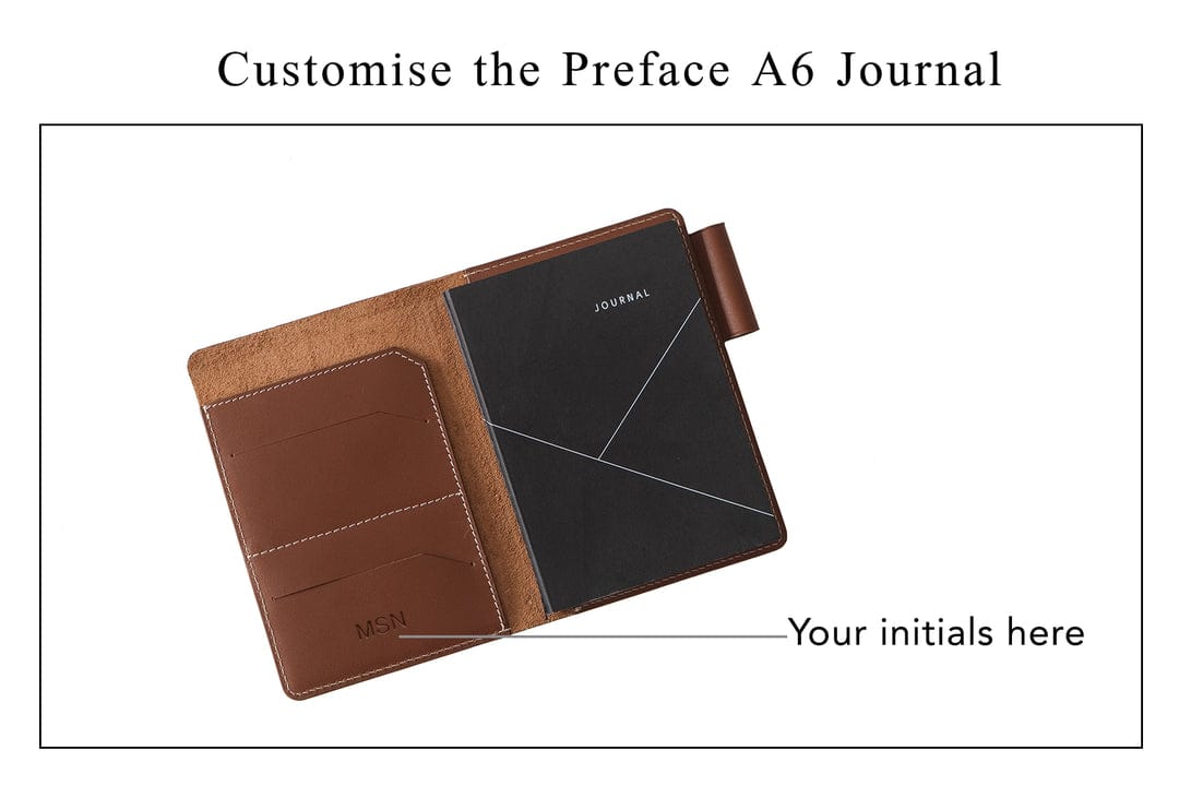 Luxury Leather Journal Sleeve