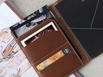 Luxury Leather Journal Sleeve