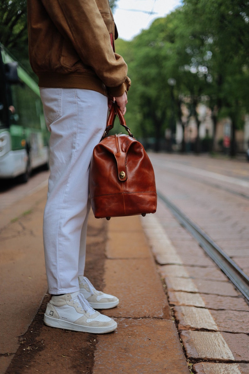 Genuine Leather Duffle Bag | Hides & Cult