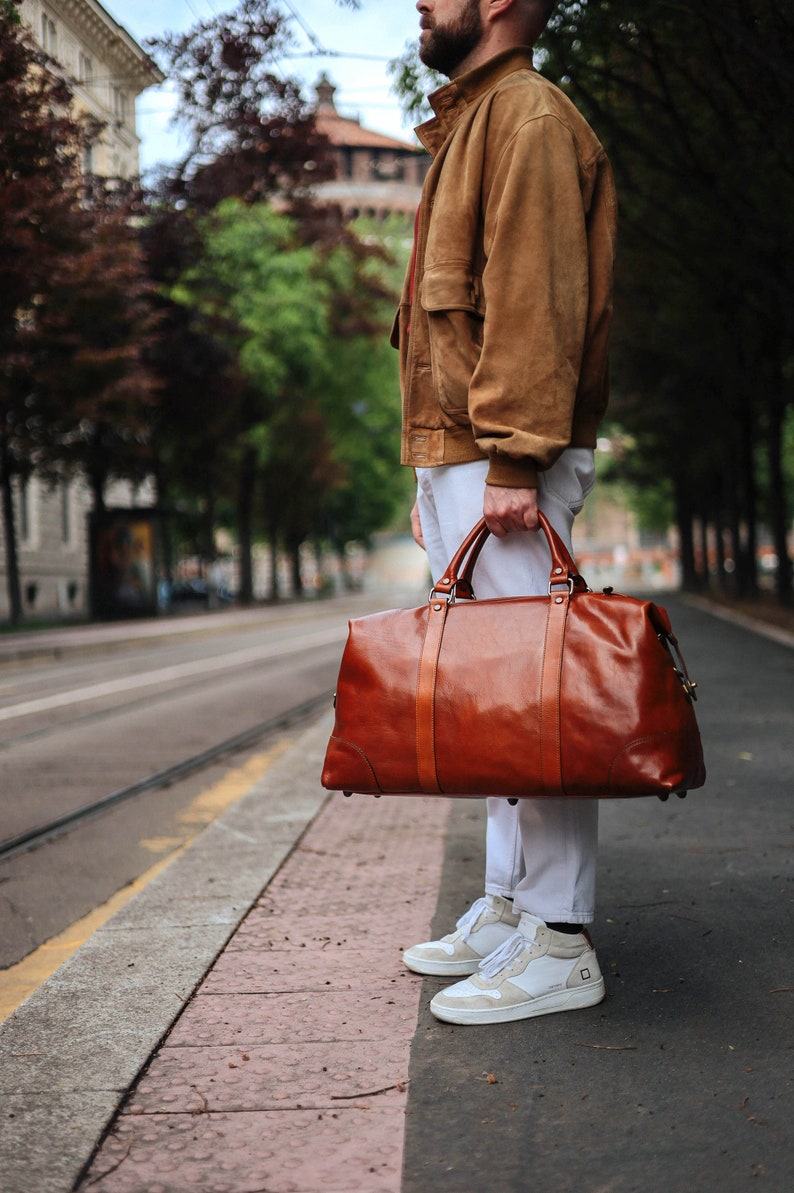 Genuine Leather Duffle Bag | Hides & Cult