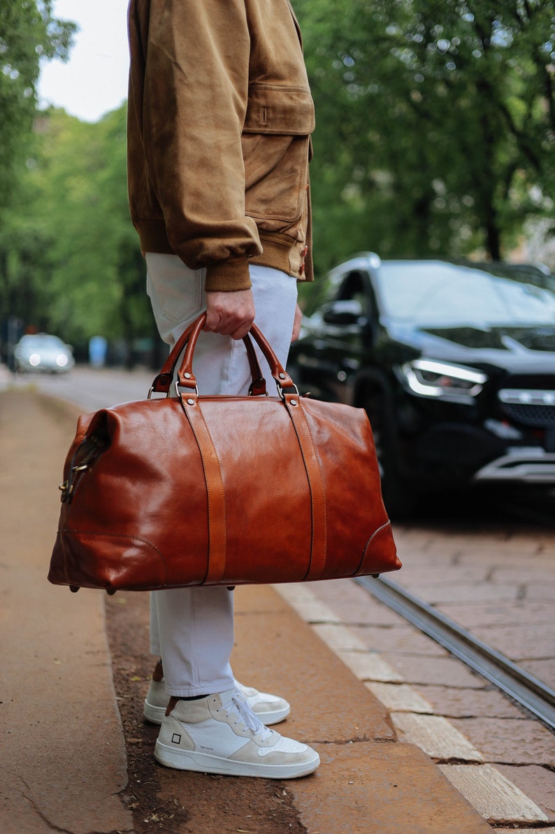 Genuine Leather Duffle Bag | Hides & Cult
