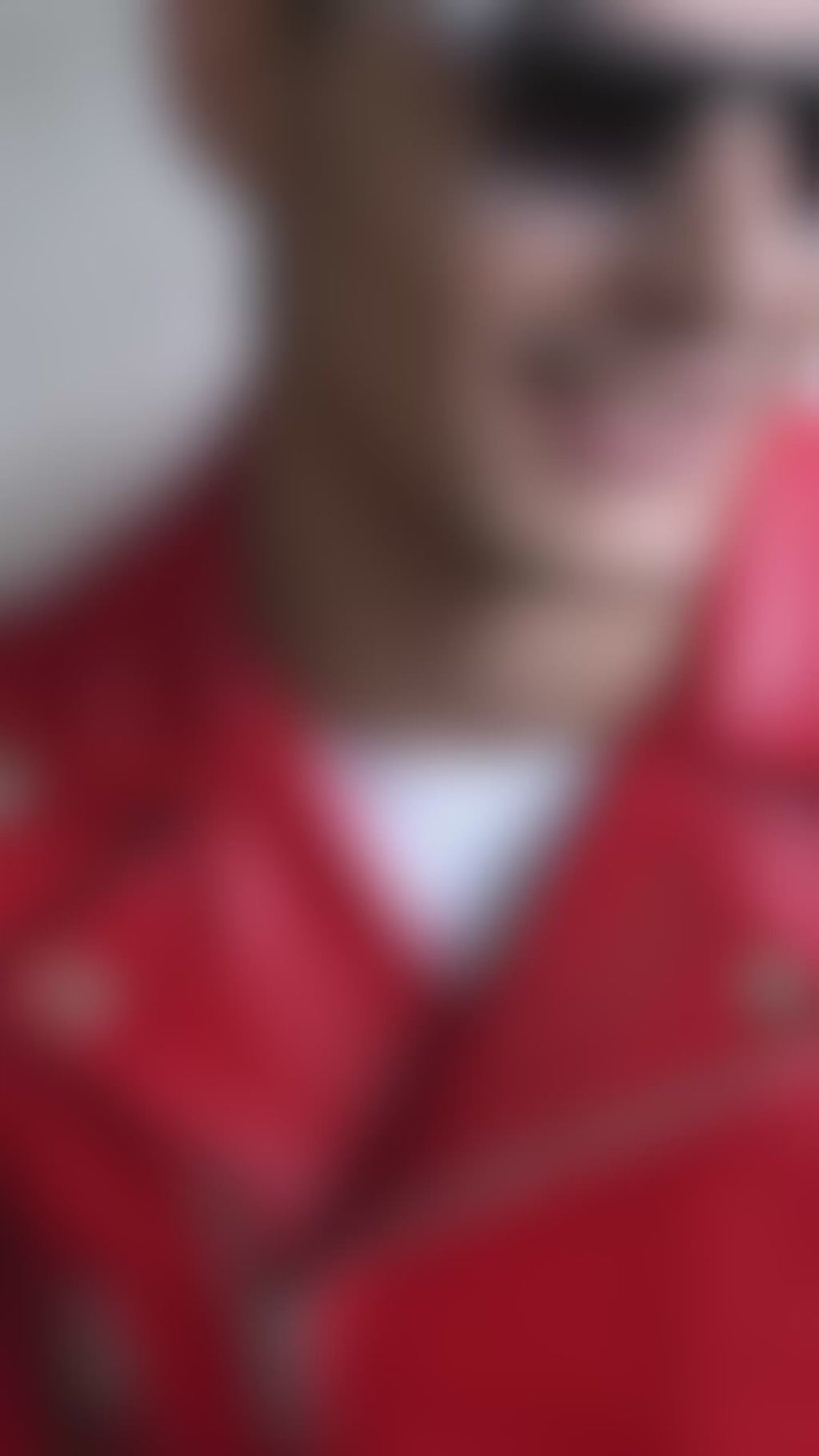 Men's Blood Red Slim Fit Motorcycle Biker Leather Jacket detailed video
