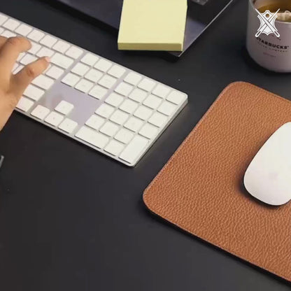 Full Grain Leather Mouse Pad