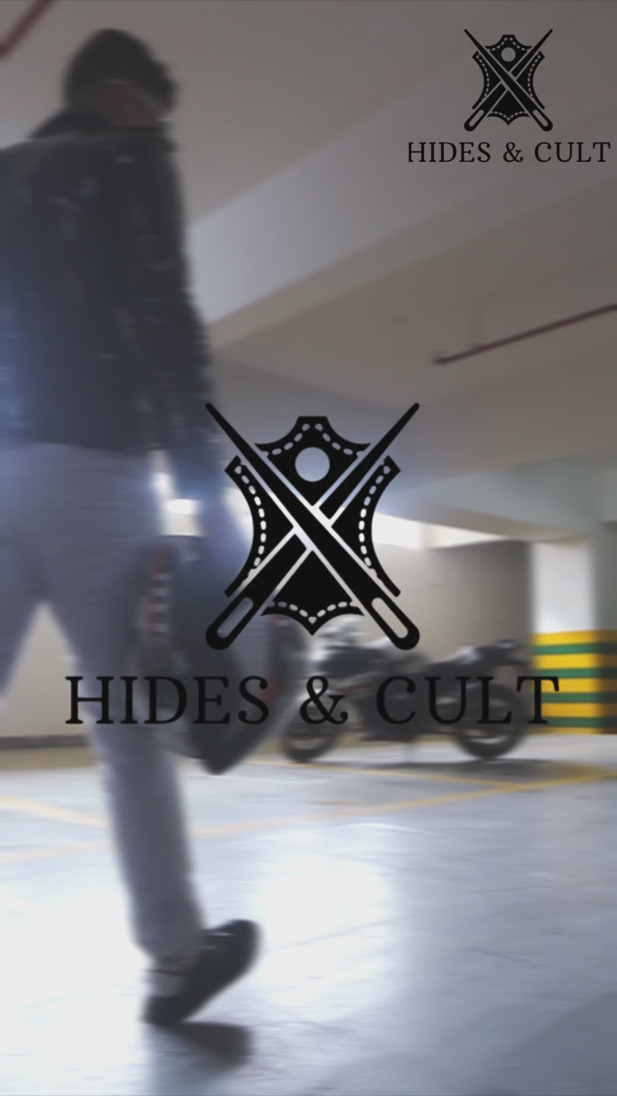 Mens Black Patent Motorcycle Biker Belted Leather Jacket detailed video
