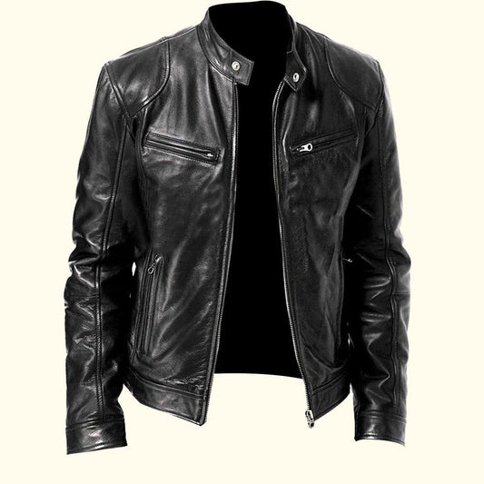 Black Moto Leather Jacket